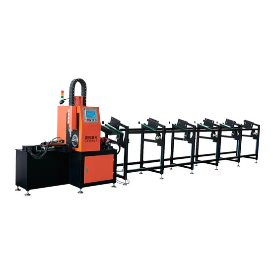 Máquina de corte a laser de fibra CNC de alimentação automática para tubo quadrado redondo