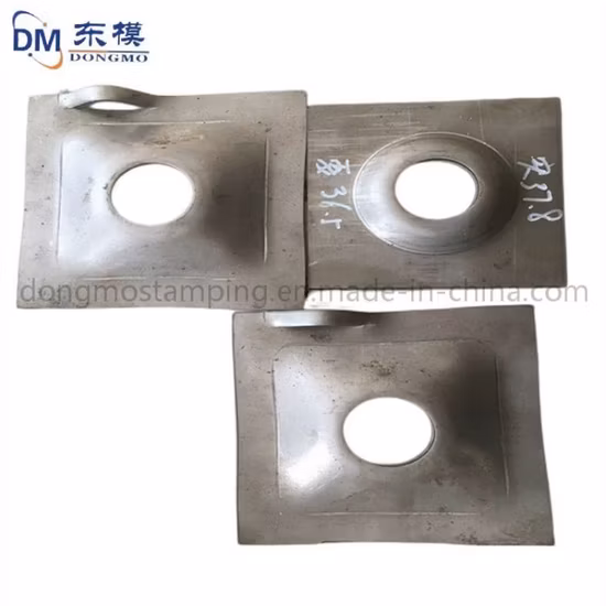 Os fabricantes personalizaram o molde de perfuração da placa quadrada do parafuso do suporte da mina de carvão